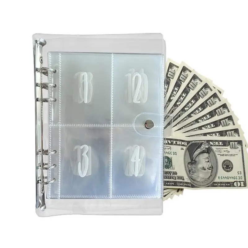 100 Envelope Savings Challenge Binder Budget Book With Cash Envelopes Budget Book And Planner Money Envelopes For Cash Budget