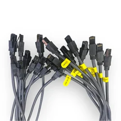 10Pcs 1.2m 24AWG Ultra Soft CAT6 Gigabit Oxygen-free Copper Engineering Ethernet Cables For Rental LED Screen Display TV