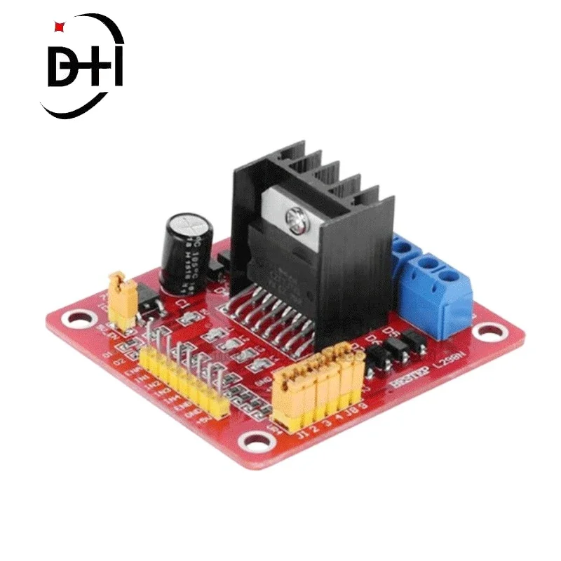 1 Pz L298N Modulo Scheda Driver L298 Motore Passo-Passo Smart Car Robot Breadboard Peltier Ad Alta Potenza