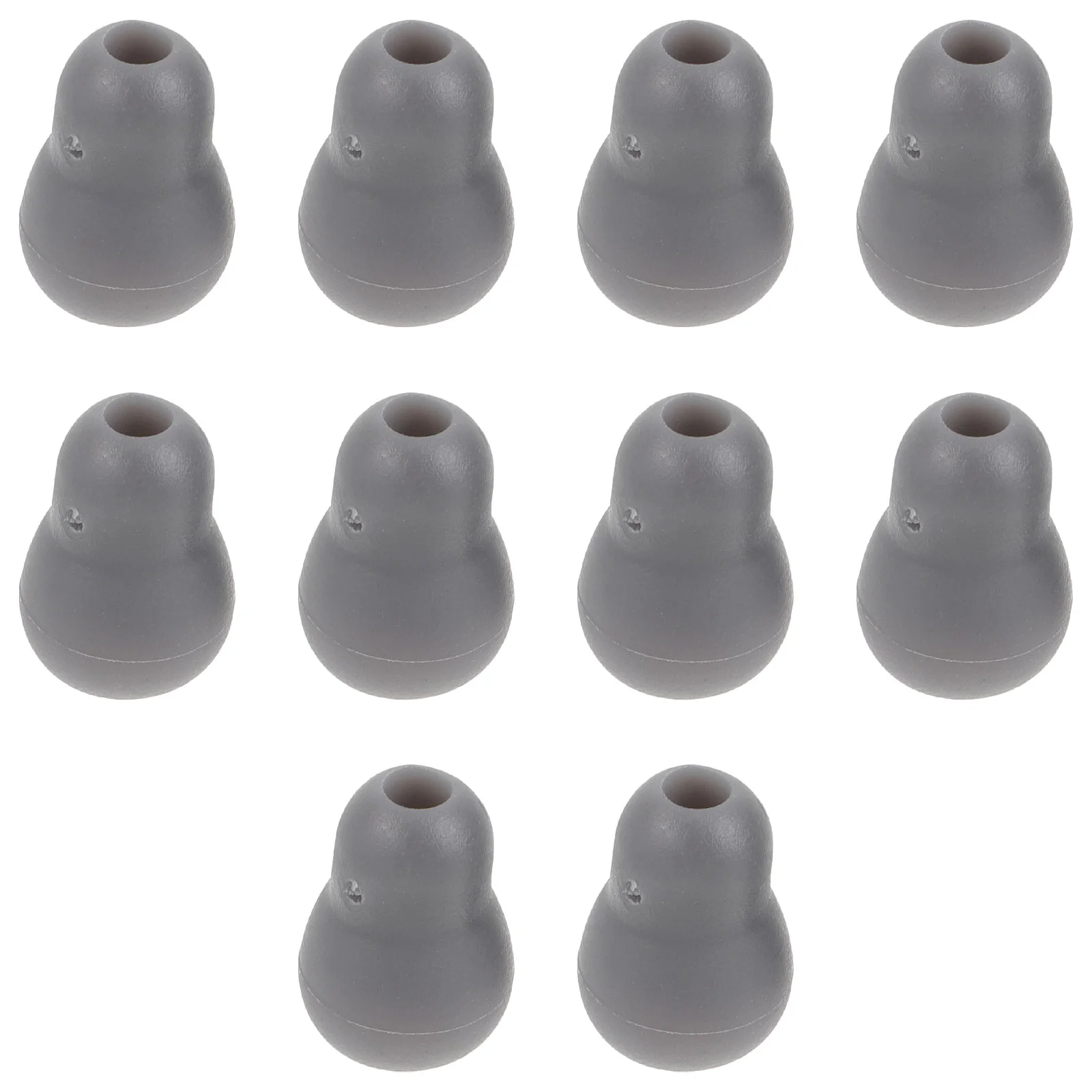 10pcs Stethoscope Earplugs Gourd Soft Earbuds Pvc Material Lightweight Sound Delivery Quality Inspection Hospital Clinic Health