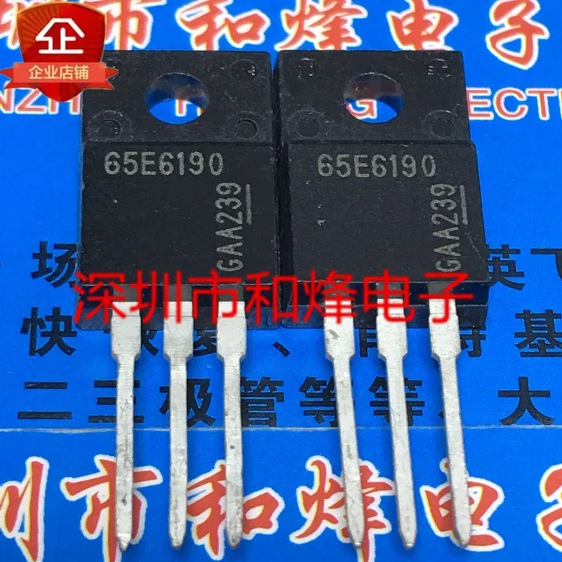 

Original 5pcs/ 65E6190 IPA65R190E6 TO-220F 650V 20.2A