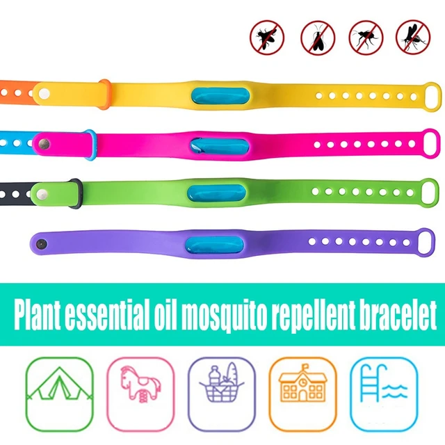 Anti-Szériaellenes Gyilkos Szilikon Karkötő Szúnyogtaszító Gyerekek Rovar Zenekar Anti Széria Kártevőirtó Nyári Forró - Image 3