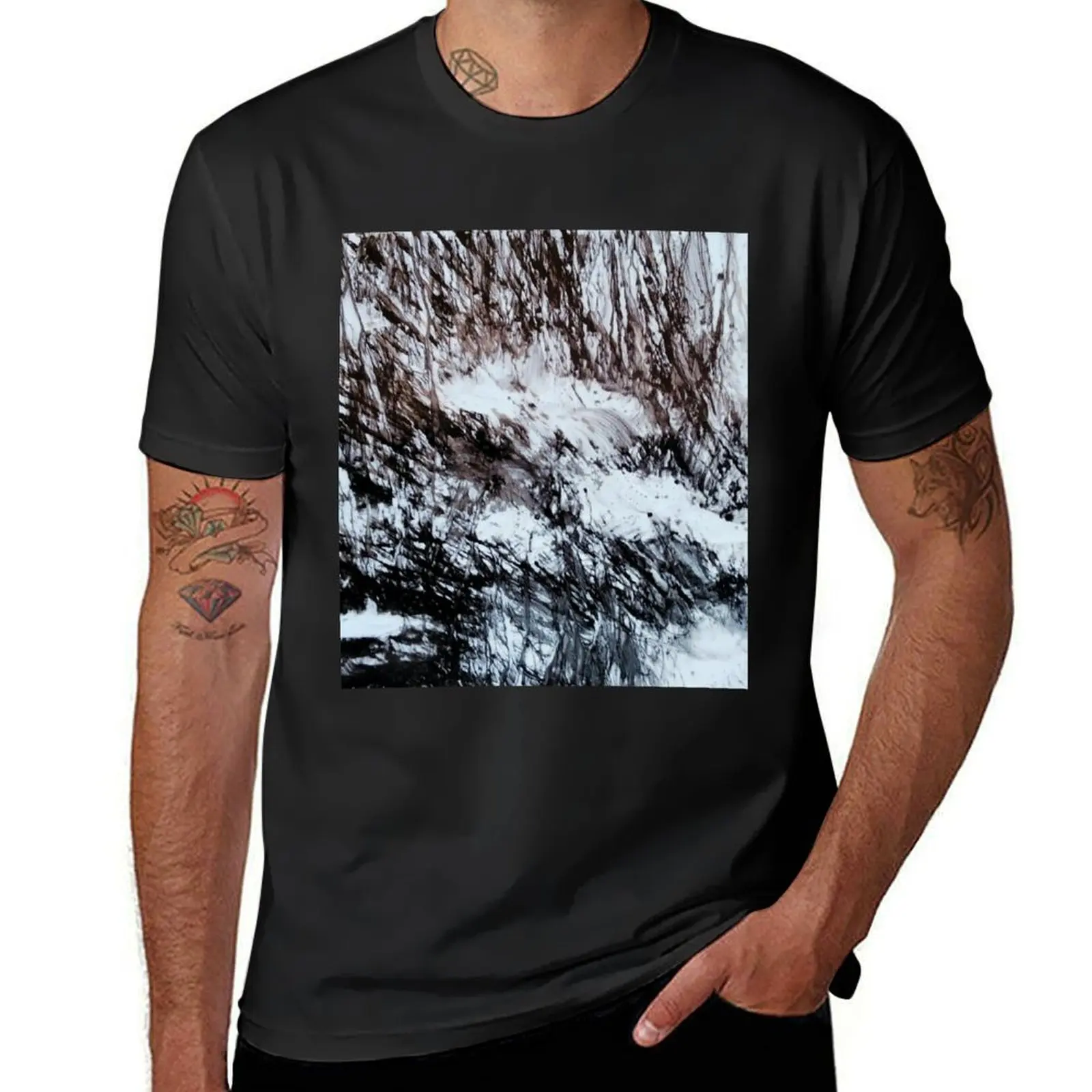 

winter in the woods T-Shirt customizeds cute tops mens graphic t-shirts funny
