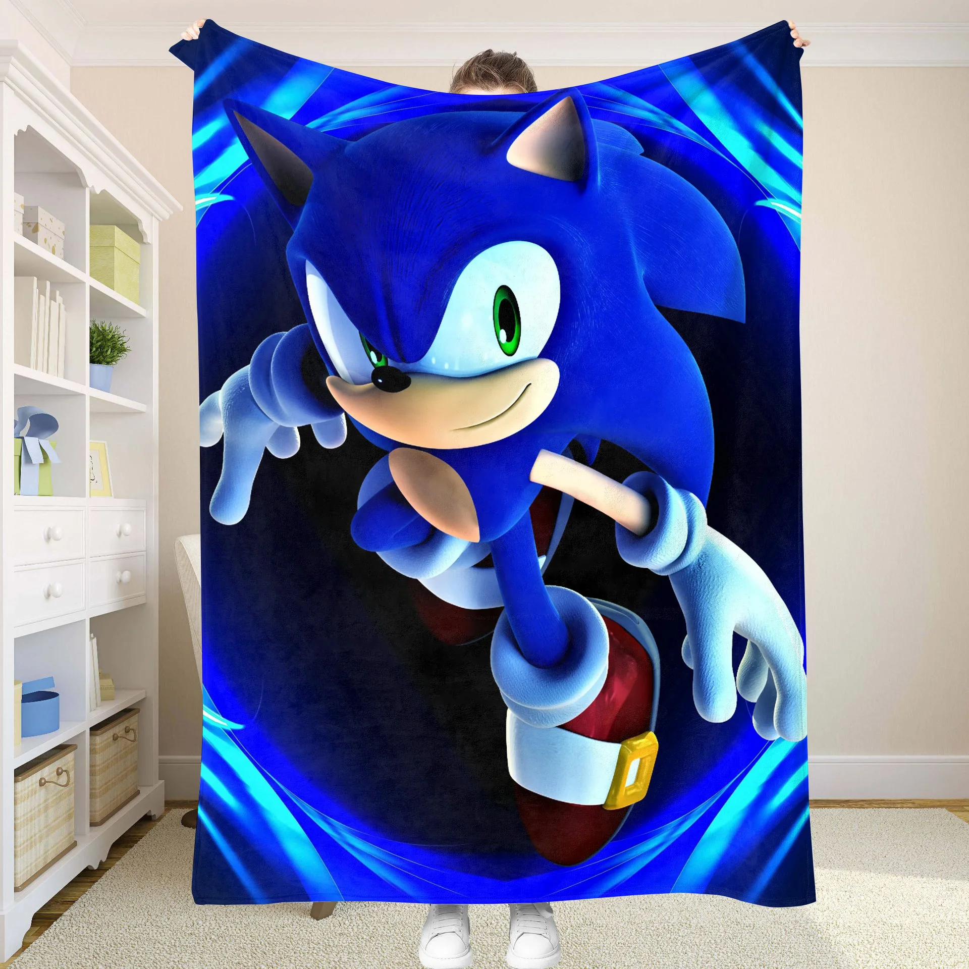 Double Blanket Sonices Double Bed Blankets for Baby Fluffy Soft Blankets for Decorative Sofa Summer Comforter Bedspread the Nap 3