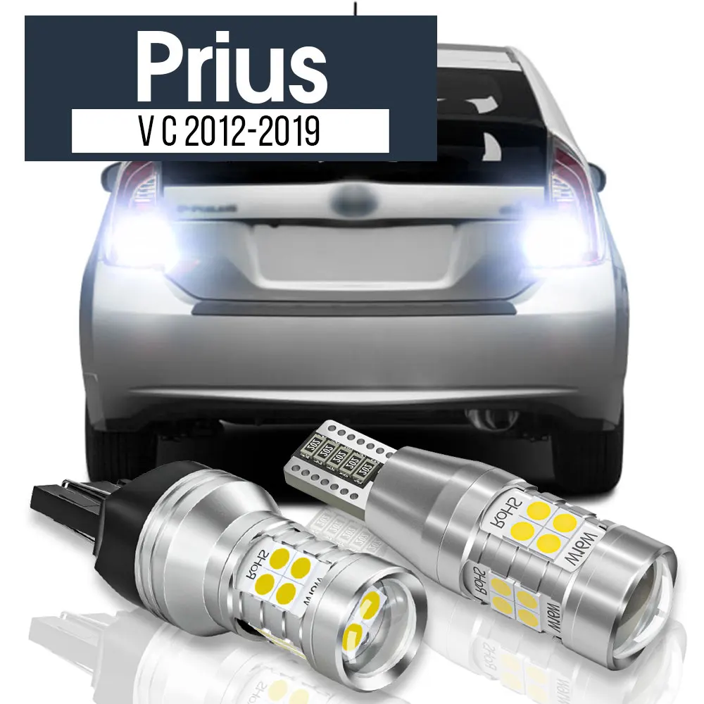 

2pcs LED Backup Light Reverse Lamp Blub Canbus Accessories For Toyota Prius V C 2012 2013 2014 2015 2016 2017 2018 2019