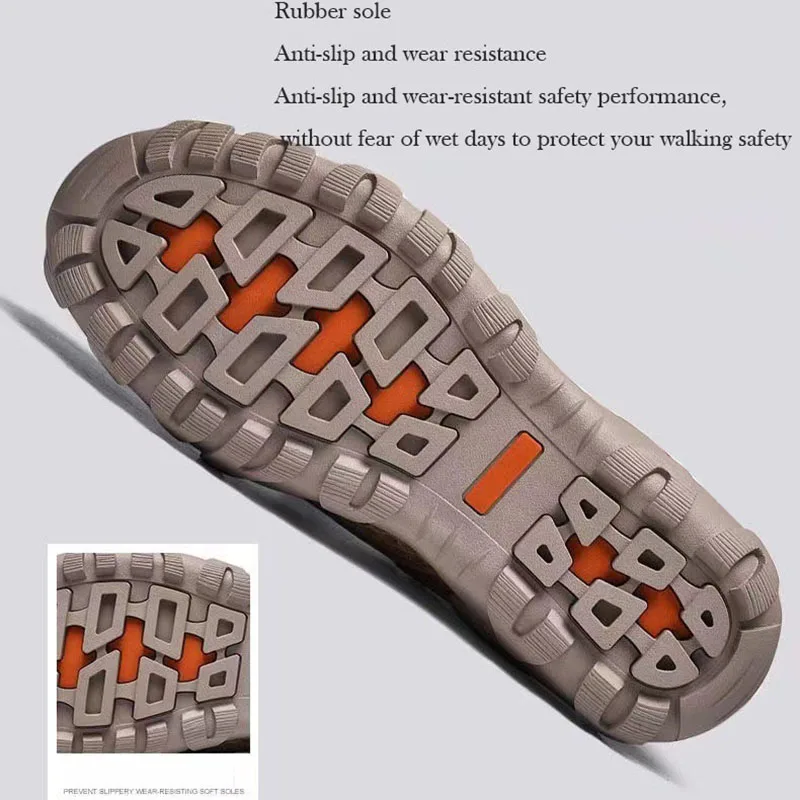 Oulylan Summer Breathable Men Hiking ShoesMesh Outdoor Men Sneakers Climbing Shoes Men Sport Shoes Quick-dry Water Shoes
