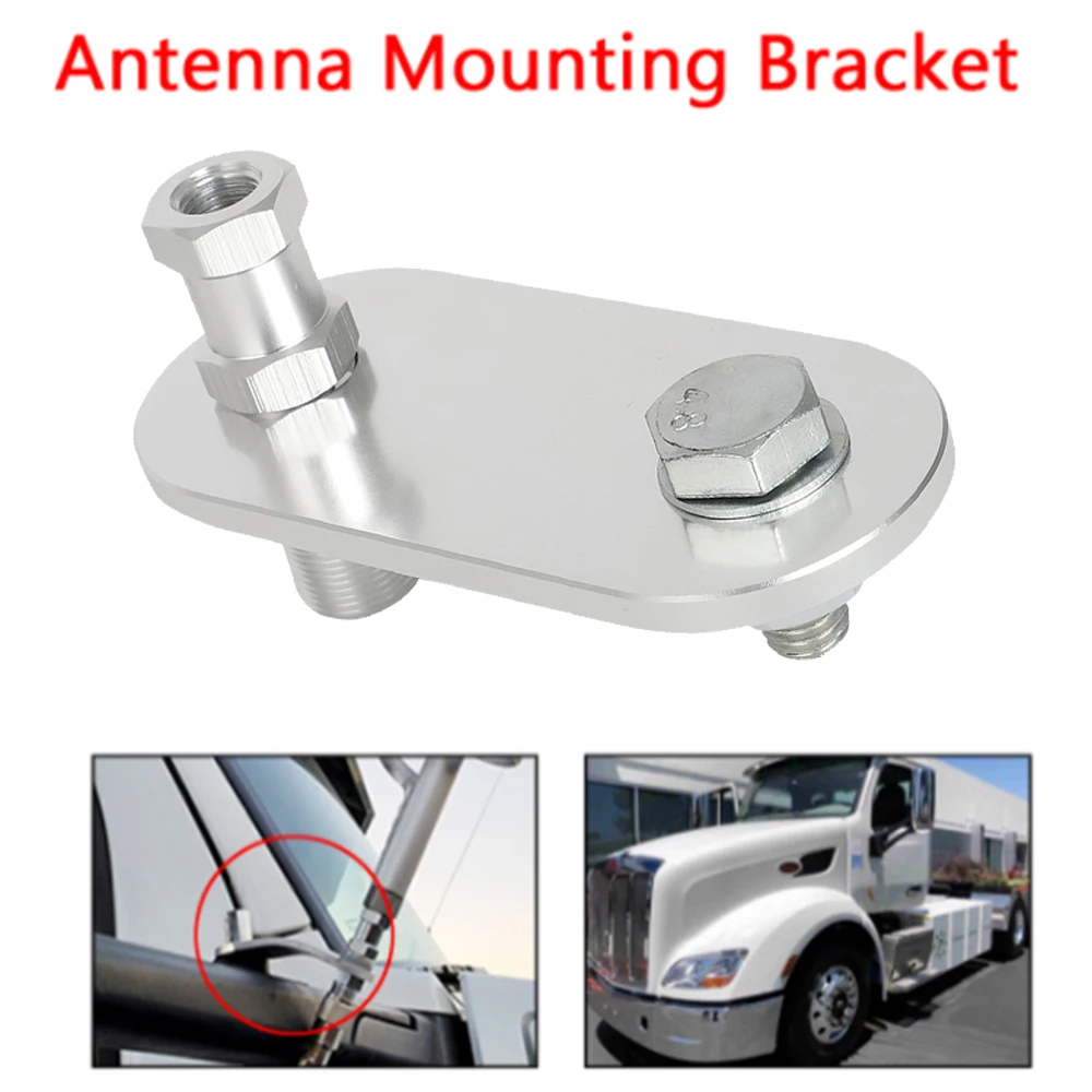 CBAntennaMountingBracketAluminumHolderForPeterbiltKenworth660