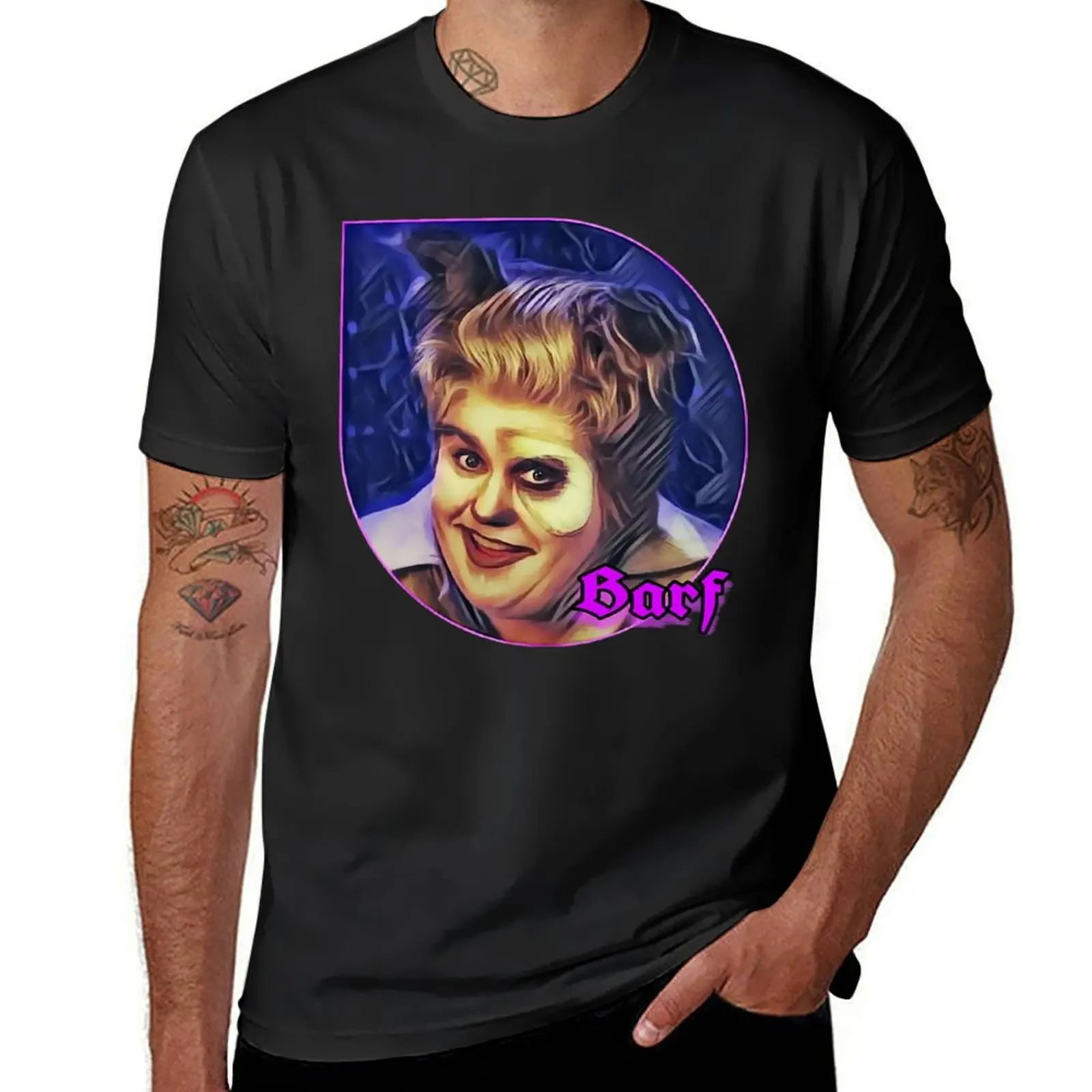 

Barf T-Shirt quick drying Blouse oversizeds Men's t-shirt