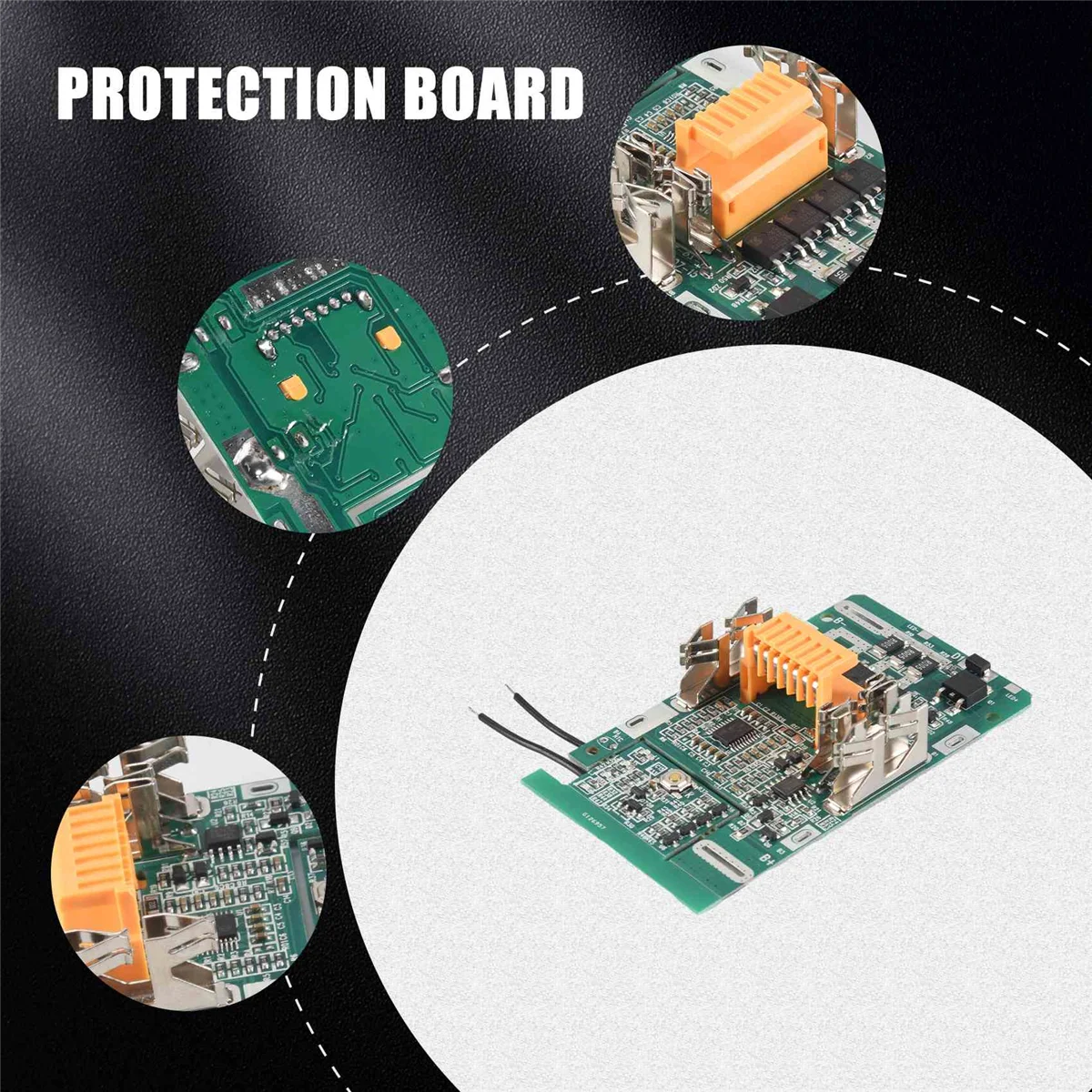 마키타 18V 전동 공구용 BMS PCB 충전 보호 보드, BL1830 리튬 이온 배터리, BL1815, BL1860, LXT400, Bl1850