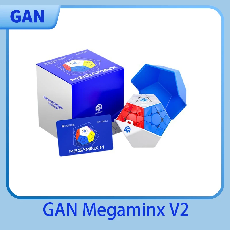 GAN Megaminx Maglev Cube, Magnetische Dodecaëder Speed Cube met 160 Magneten, Snel Glad Spanning Verstelbare Anti-POP Magic Cube voor Kinderen Jongens Kinderen, UV Gecoat-Grijs GAN Megaminx Maglev Cube, Magnetische Dodecaëder Speed Cube met 160 Magneten, Snel Glad Spanning Verstelbare Anti-POP Magic Cube voor Kinderen Jongens Kinderen, UV Gecoat-Grijs