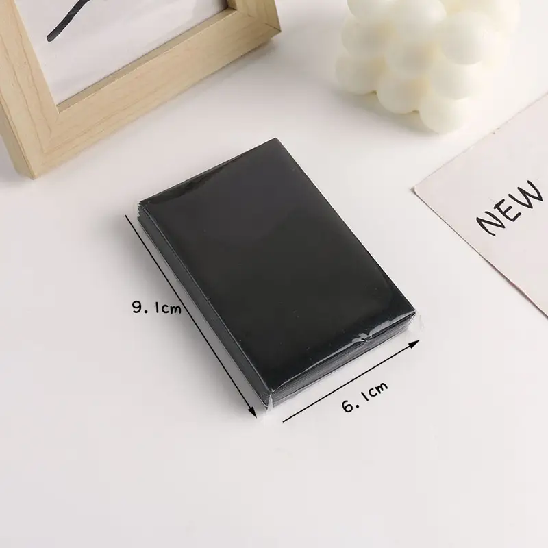 Sharkbang 50pcs/Lot Holo Card Sleeves 61x91mm 20C Macaron Color Kpop Holder For Postcards Films Game Cards Photocard Protector - Image 12
