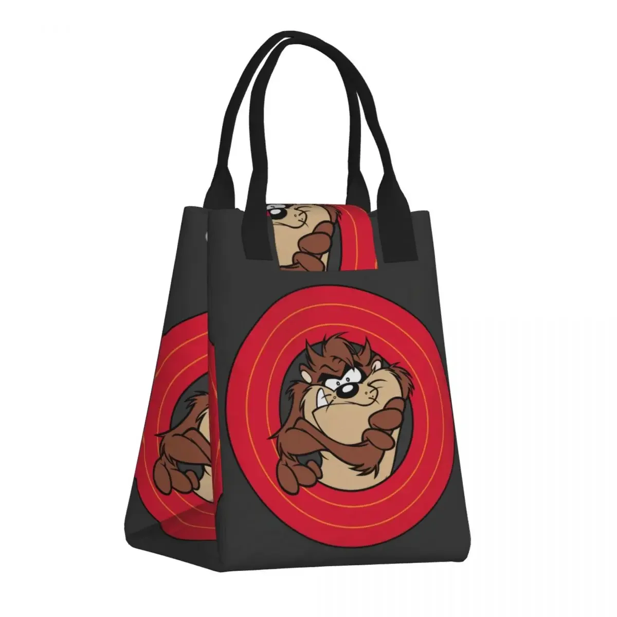 

Сумка для обеда Tasmanian Devil And Taz, герметичная Термосумка с рисунком аниме и комиксом, изолированная коробка для обедов, женские сумки-тоуты для кемпинга и путешествий