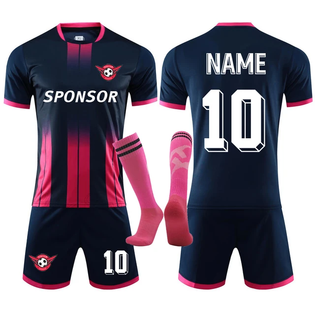 equipacion futbol niño personalizada – Compra equipacion futbol niño  personalizada con envío gratis en AliExpress version