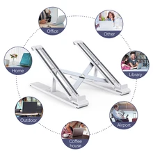 

dodocool Portable Adjustable Tablet Computer Stand Laptop Stand Aluminum Alloy Folding Laptop Stand Compatible MacBook Air Pro