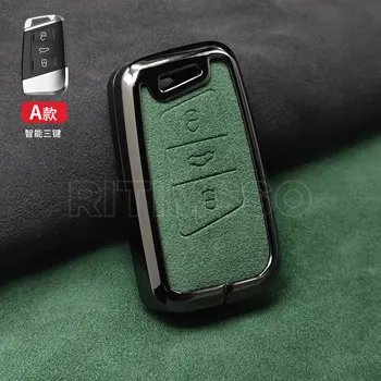 Custodia per chiave a distanza per auto in metallo Shell Fob per Volkswagen VW Magotan Passat B8 CC MK2 Golf per Skoda Superb A7 Kodiaq accessori 3 Custodia per chiave a distanza per auto in metallo Shell Fob per Volkswagen VW Magotan Passat B8 CC MK2 Golf per Skoda Superb A7 Kodiaq accessori - Custodia per chiave a distanza per auto in metallo Shell Fob per Volkswagen VW Magotan