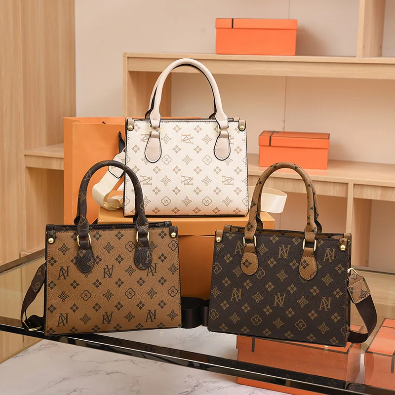 Elegante Borsa a Tracolla Retrò da Donna, Borsa a Mano con Stampa Floreale, Borsa Messenger di Lusso per Pendolari - immagine 2