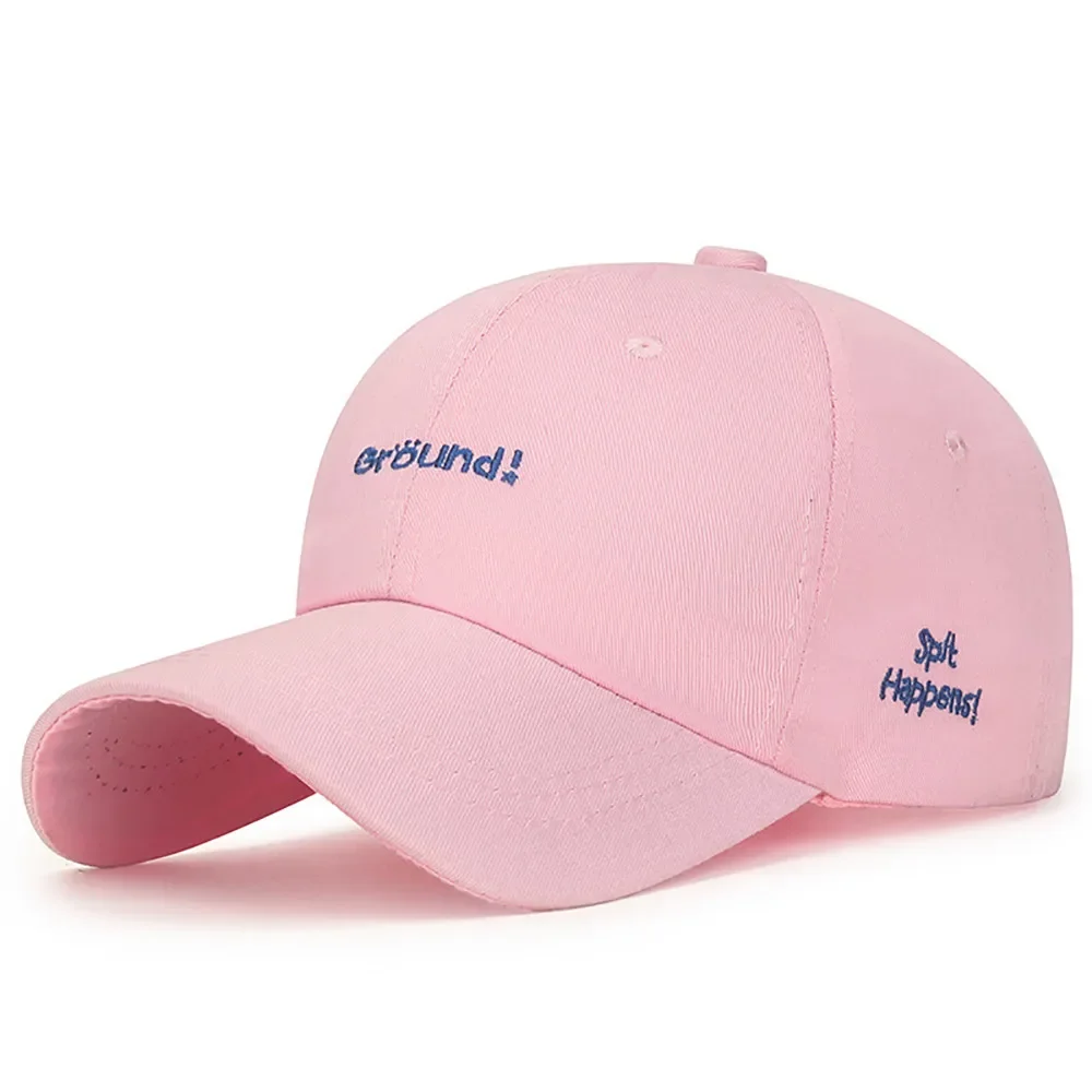 Casual Sports Sun Protection Duckbill Cap Simple and Versatile Letter Embroidered Baseball Cap