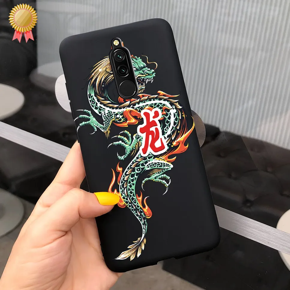 For Redmi 8 Case Redmi8 Cover Animal Cartoons Painted Soft Silicone Phone Case For Xiaomi Redmi 8 Hongmi 8 6.22 Case Fundas