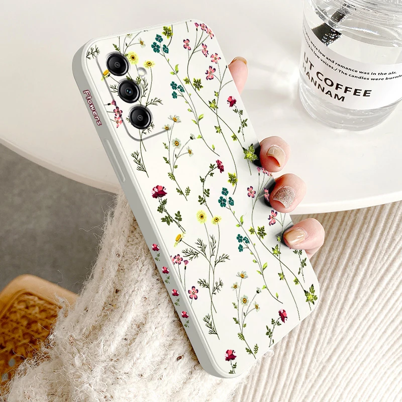 Vibrant Yellow Sunflower Silicone Phone Case Cover