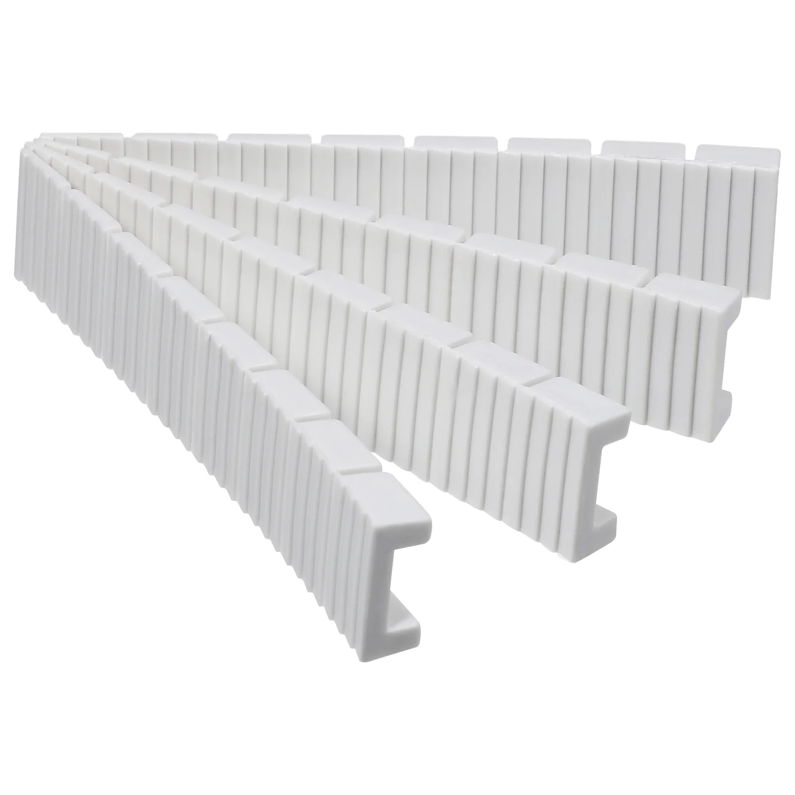 

20 Pcs Gasket Book Ledge Tapered Furniture Levelers Shims Furniture Spacers Tables and Chairs Booksheld Closet Bookseat