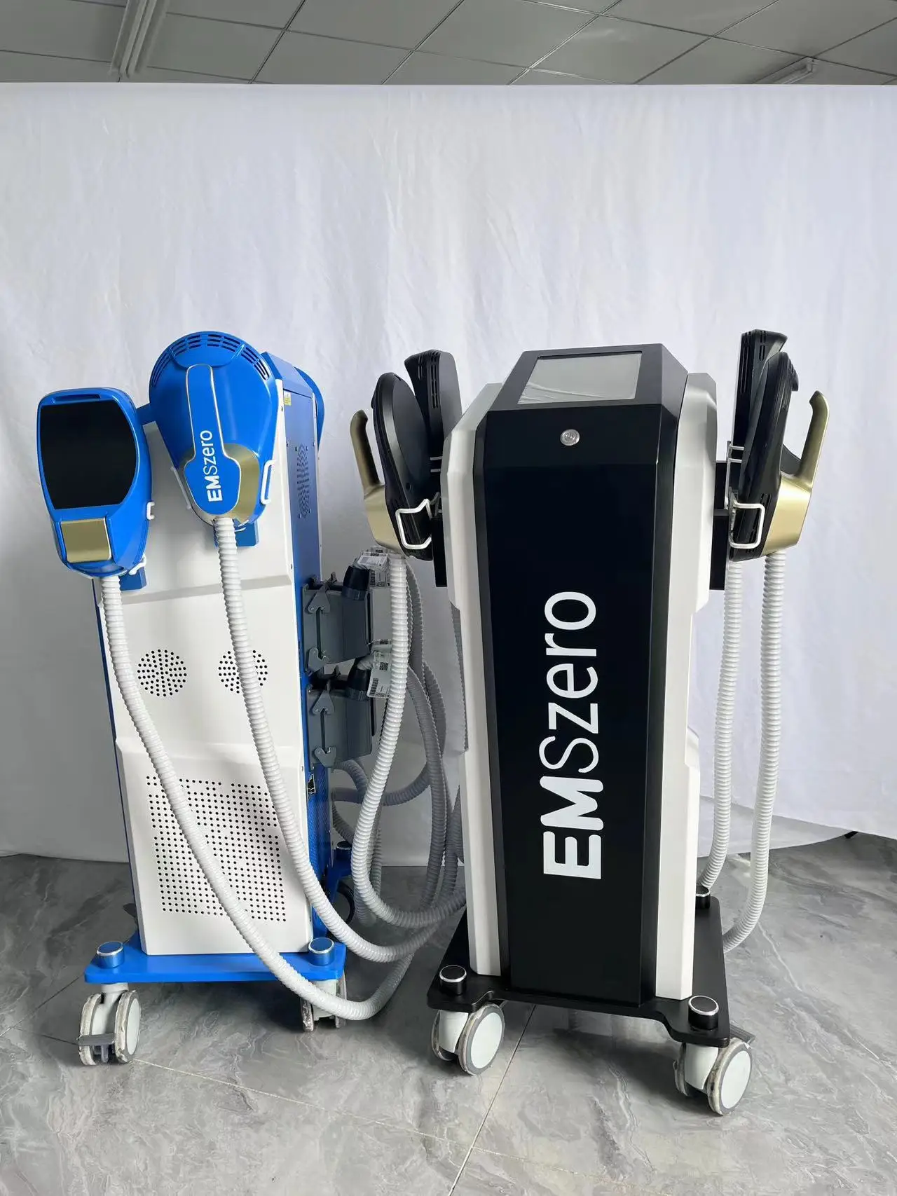 11.11 Sale NEO Emszero Body Sculpt Machine EMSSLIM RF Slimming EMS Muscle Stimulate 6500W 5 Handle with Pelvic Floor Pad