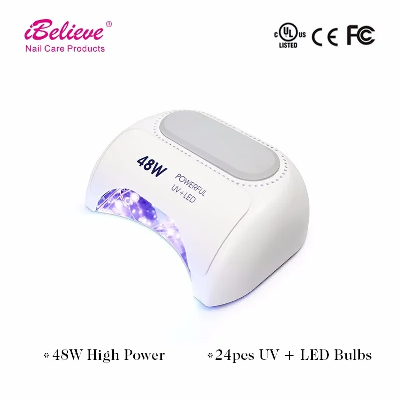 LED Lamp Nail Dryer LEDs Nail Lamp for Curing UV Gel Nail Polish with Sensor LCD Display Sensor Smart Temperature Control 3
