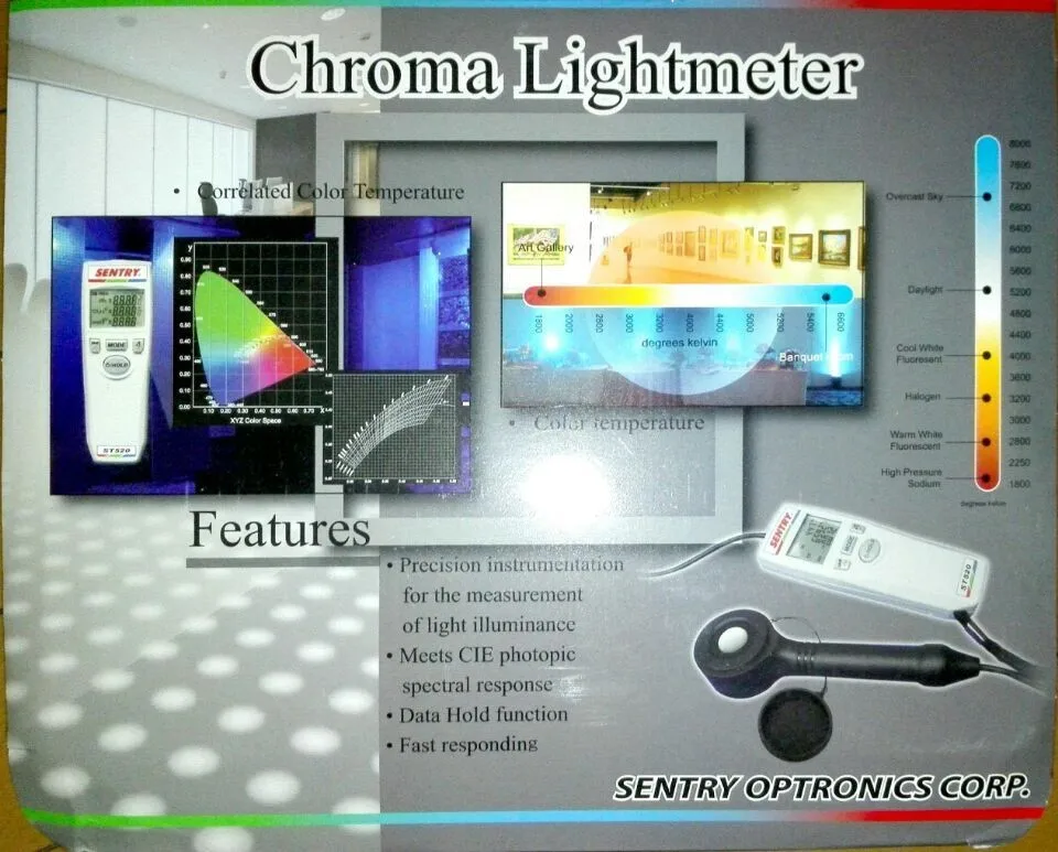ST-520 Color Meter Chroma Colorimeter High Precision Digital Color Tester for Paint, Plastic, and Textile Analysis detail image 11