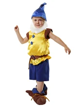  Children's Carnival costume for boy gnome carnival costume gnome gnome carnival costume child costume suit утриник 