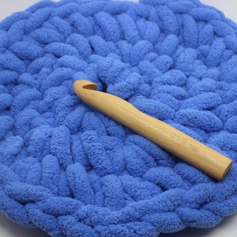 250g DIY Chenille Yarns Wool Hand Knitting Blanket Cushion Chunky Super Thick Soft Warm Stick Needle Crochet Yarn Scarf Hat Line 5