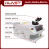 Hunst Jewelry Laser Welding Machine 80W Soldering Mini Portable Fiber Laser Welder for Gold Silver Titanium Rings Necklace Metal 5
