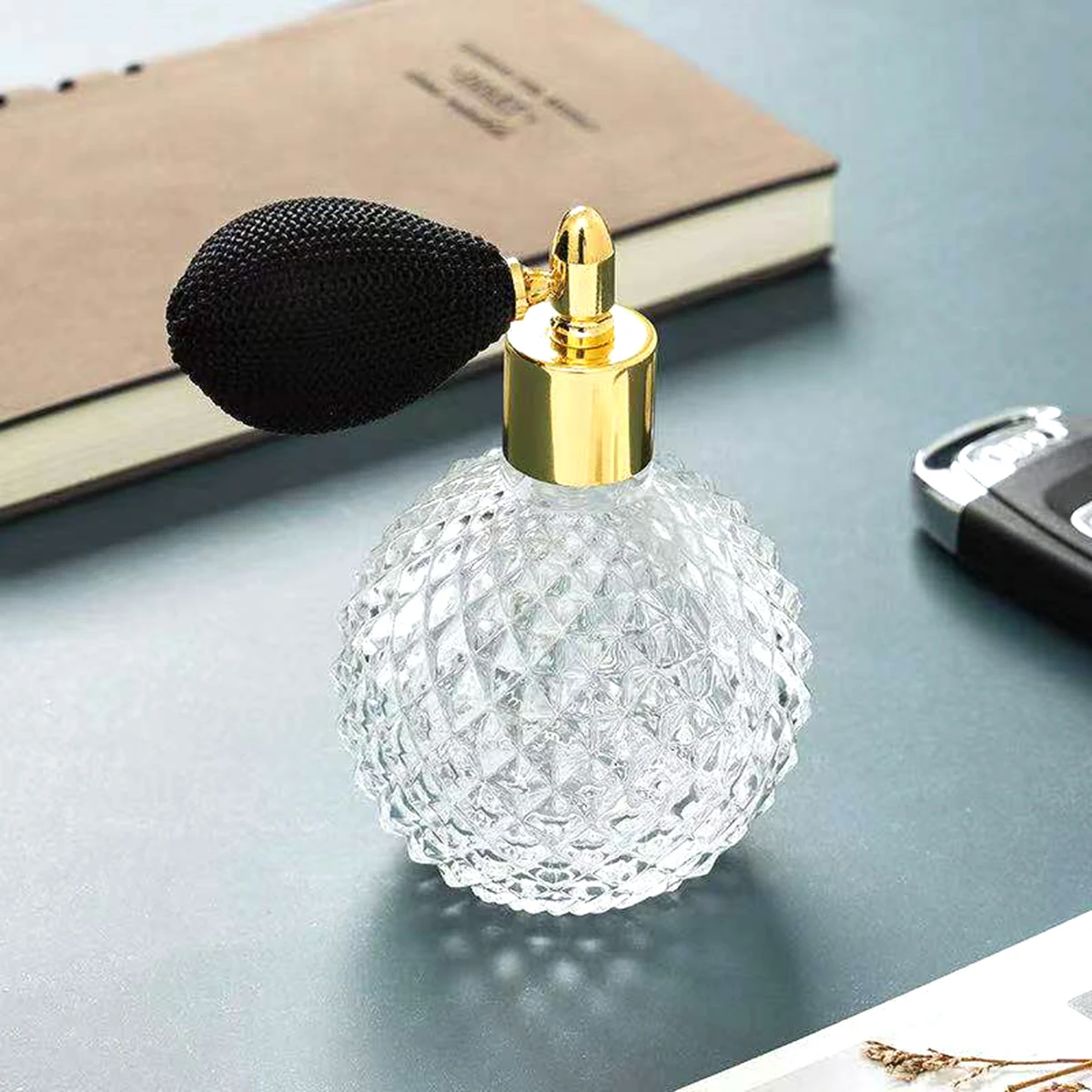 Perfume Atomizer Empty Portable Travel Refillable Glass Spray Bottle 1pcs 100ml for Women Girl