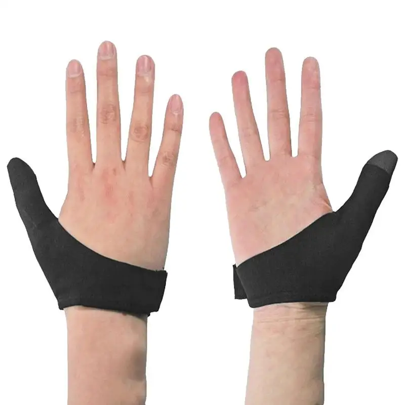 Bowling Thumb Stabilizer Thumb Saver Protector guanto per Bowling stabilizzatore per pollice regolabile guanto da Bowling Bowling Thumb Saver