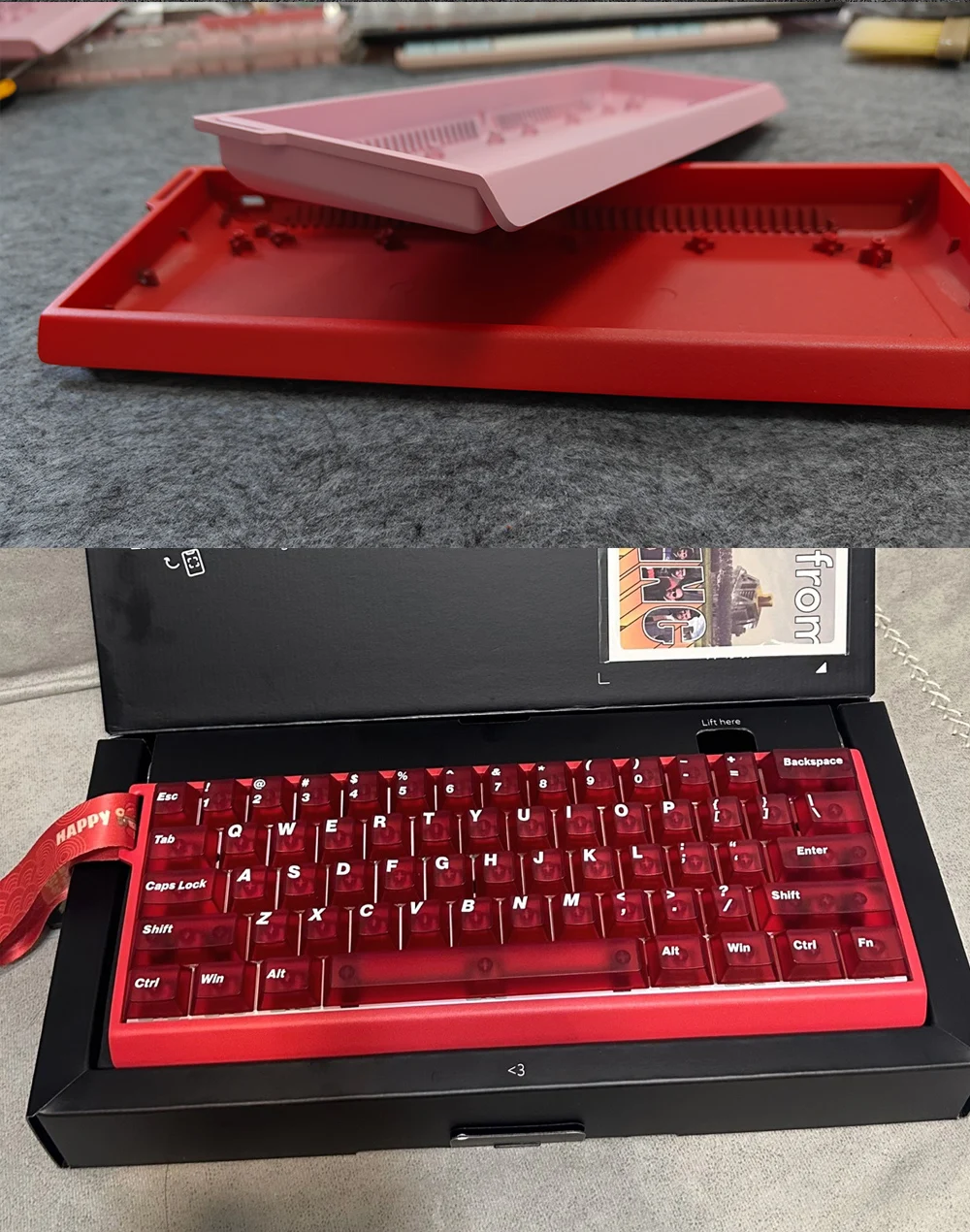 Wooting 60HE Keyboard Case Mad 60he GH60 60% Layouts
