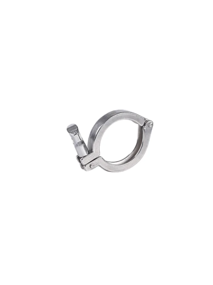 

1.5"2"3"4"6"8"Sanitary Grade Clamp 304 Stainless Steel Quick Fit Joint Clamp Food Grade Precision Cast Fluid Pipe Fittings Quick