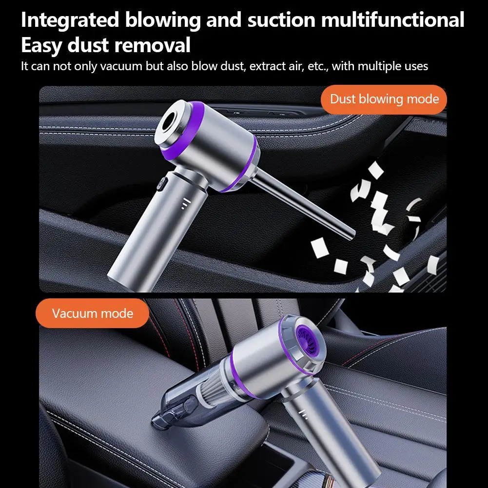 

Автомобильный мини-пылесос мощная Очистительная Машина ручная портативная фотоклавиатура для автомобиля Бытовая техника R8u3