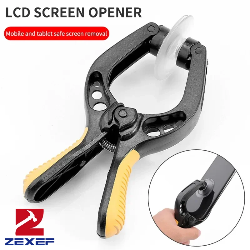 Mobile phone repair tools ZEXEF mobile phone dismantling screen opener tool LCD mobile phone LCD screen opener pliers to remove the sucker