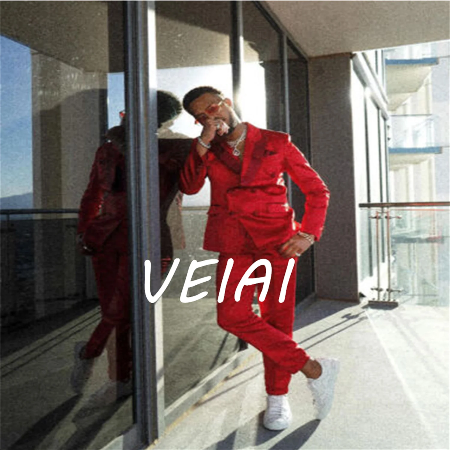 

Мужские костюмы 2023, сатиновые облегающие красные блестящие смокинг для свадебного платья и выпускного вечера для жениха, индивидуальные 2 шт. куртка + брюки