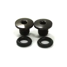 

Bicycle Fixing Screw Bleed Titanium Screw O-Ring For-Shimano XT SLX Zee Deore LX Bike Repair Modification Parts