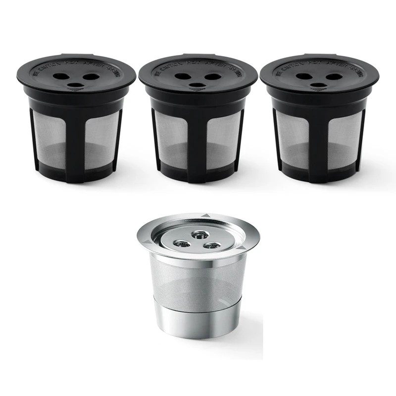 

Quality For Ninja CFP201 CFP301 Coffee Machine Three-Hole K Cup Circulation Stainless Steel Coffee Capsule Filterer