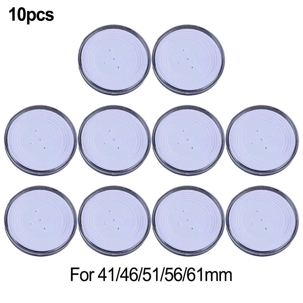 

10pcs 70mm Transparent Plastic Coin Holder Coin Collecting Box Case For Coins Storage Capsules Protection Boxes Container