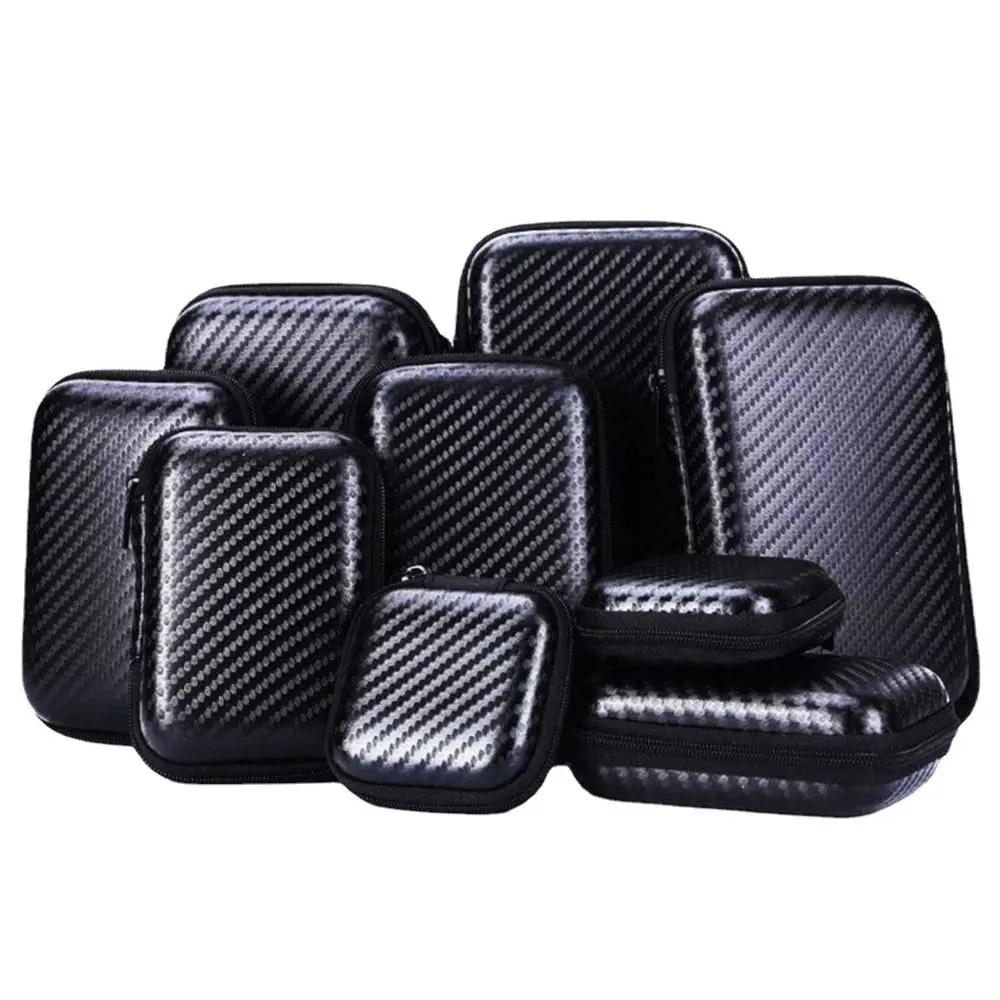 Compact Travel EVA Zipper Storage Pouch for Electronics and Accessories
