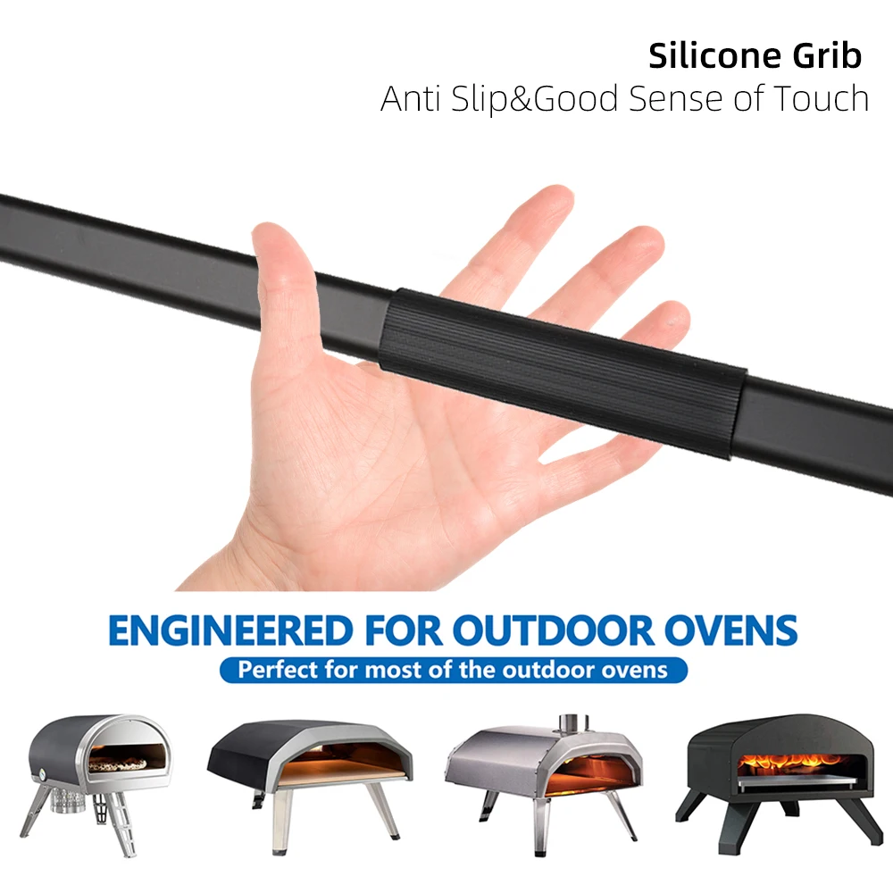 Adjustable Pizza Peel - Nonstick Pizza Turner for Oven Baking
