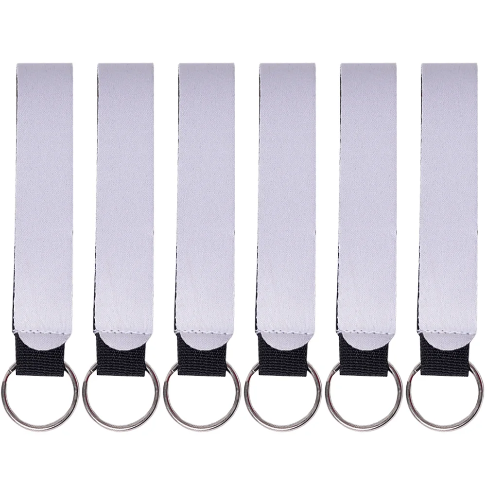 

Heat Transfer Key Chain Keychain Wristlet Hanging Lanyard DIY Blank Rope Wristband