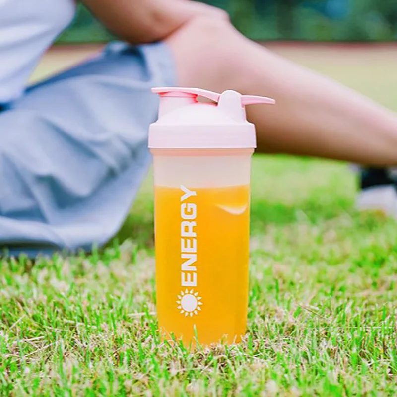 500/700ml Portable Shaker Bottle with Stirring Ball Is Perfect for Protein  Shakes and Pre-workout Water Bottles without BPA - AliExpress