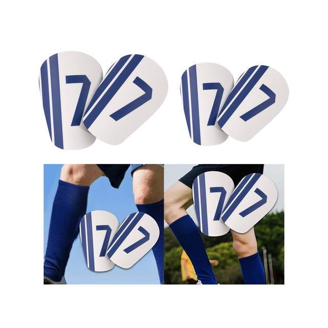 2x Soccer Shin Guards Soccer Equipment Ergonomic Comfortable Sport Leg Protective Gear Soccer Shin Pads for Football