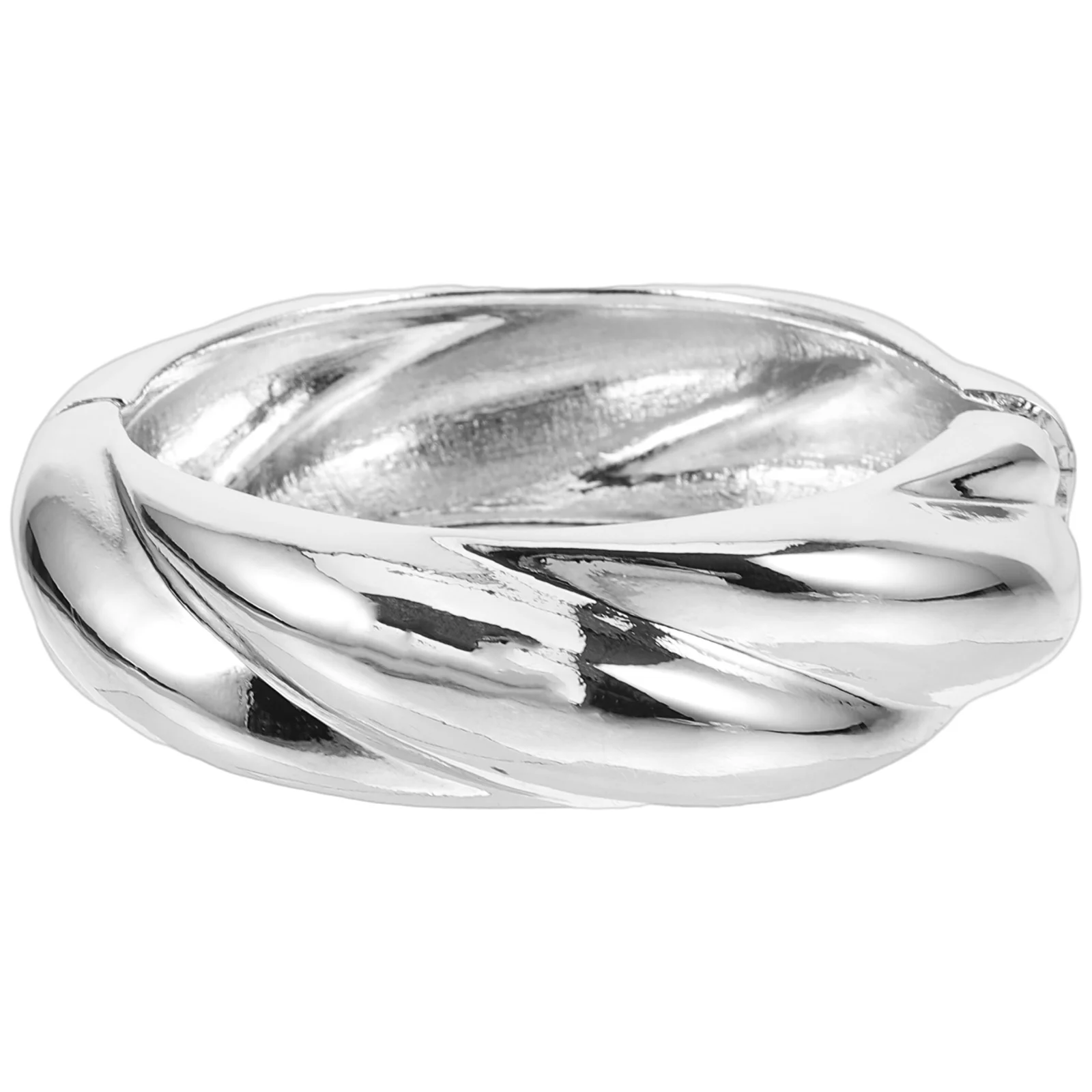 

Water Ripple Bracelet for Women Jewelry Metal Simple Bangle Zinc Alloy Female Woman Bracelets Girls