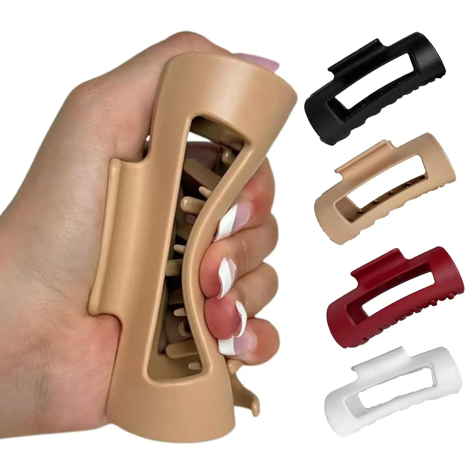 Unbreakable Cloud Claw Clip Non-Slip Barrettes, Large Hair Clips for Thick Fine Hair Women Daily, suitable Special Occasions