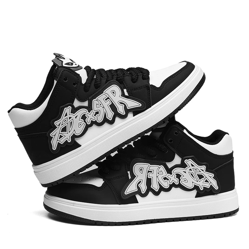 Description Picture 5 of itemMen‘s Skateboarding Shoes Fashion Cushioning Non-slip Sport Shoes Comfortable Men Casual Shoes Platform Student Walking Sneakers