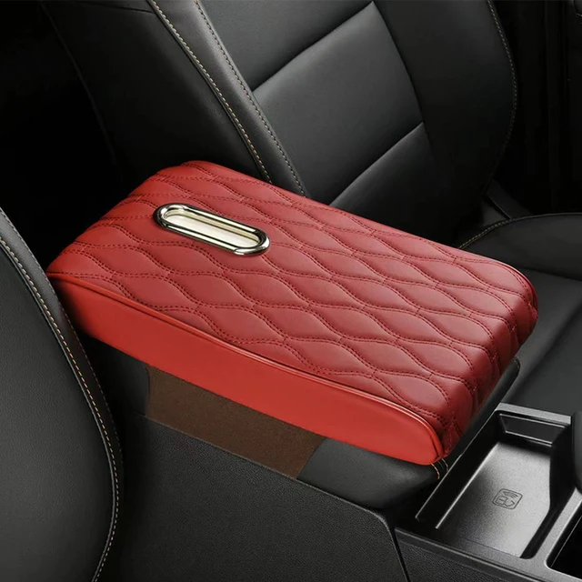 1x Car Armrest Box Center Console Pad Mat Cover Cushion