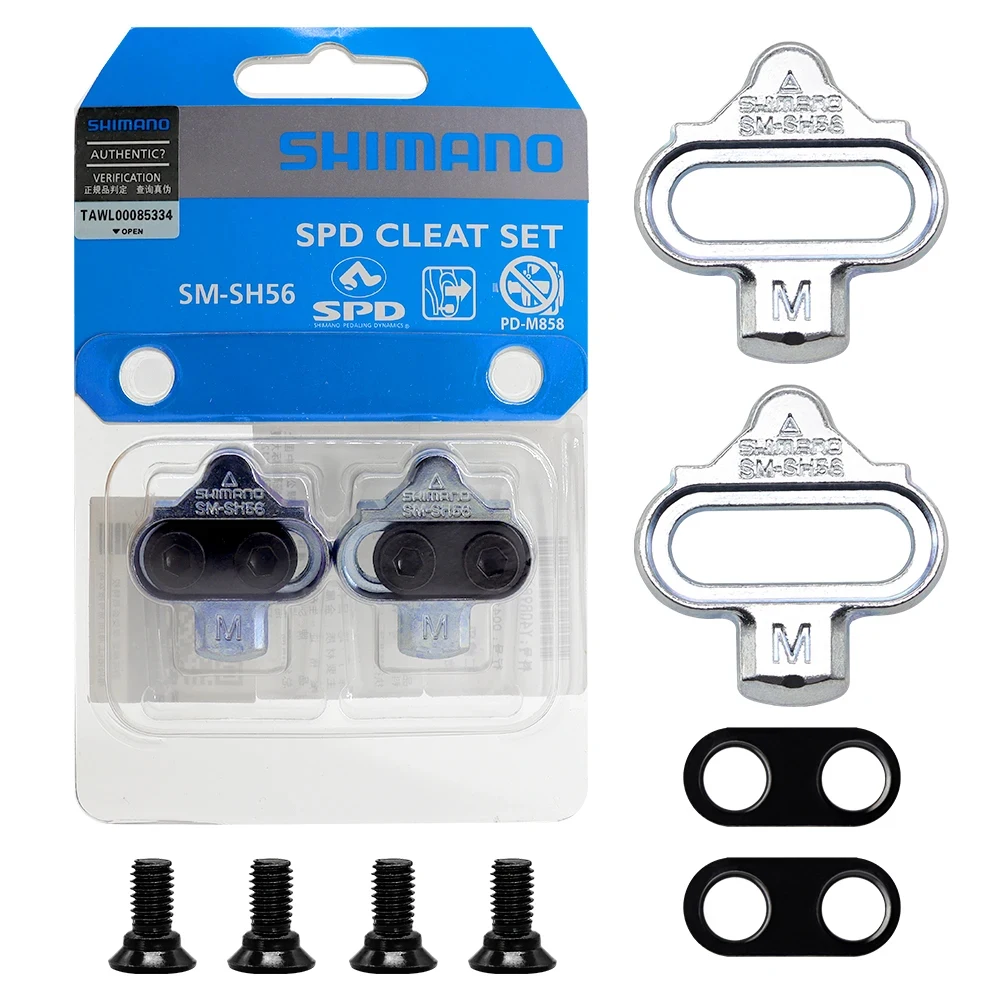 Bike Cleats SHIMANO SH51 SH56 Single Release Fit MTB Pedals for M520 M515 M505 A520 M424 M545 M540